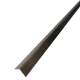 Coltar inox 15 x 15 mm auriu antic - tip L