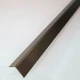 Coltar inox 15 x 15 mm auriu antic - tip L