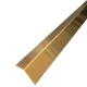 Coltar inox 30x30 mm auriu brush 2700 mm - Profil tip L