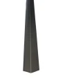 Coltar inox 15x15 mm negru brush 2700 mm - Profil tip L