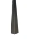 Coltar inox 15x15 mm negru brush 2700 mm - Profil tip L