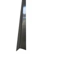 Coltar inox 15x15 mm negru brush 2700 mm - Profil tip L