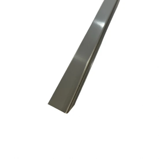 Coltar inox 15x15 mm cupru lucios 2700 mm - Profil tip L