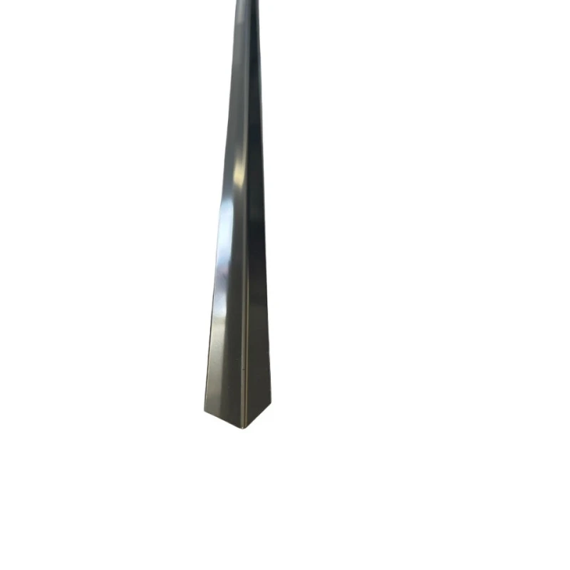 Coltar inox 15x15 mm cupru lucios 2700 mm - Profil tip L