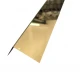 Coltar inox 50x50 mm auriu lucios 2700 mm - Profil tip L Coltar inox 50x50 mm auriu lucios 2700 mm - Profil tip L