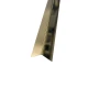 Coltar inox 20x20 mm auriu lucios 2700 mm - Profil tip L