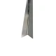 Coltar inox 20x20 mm crom lucios 2700 mm - Profil tip L Coltar inox 20x20 mm crom lucios 2700 mm - Profil tip L