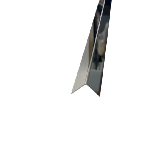 Coltar inox 20x20 mm crom lucios 2700 mm - Profil tip L Coltar inox 20x20 mm crom lucios 2700 mm - Profil tip L