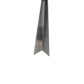 Coltar inox 20x20 mm crom brush 2700 mm - Profil tip L