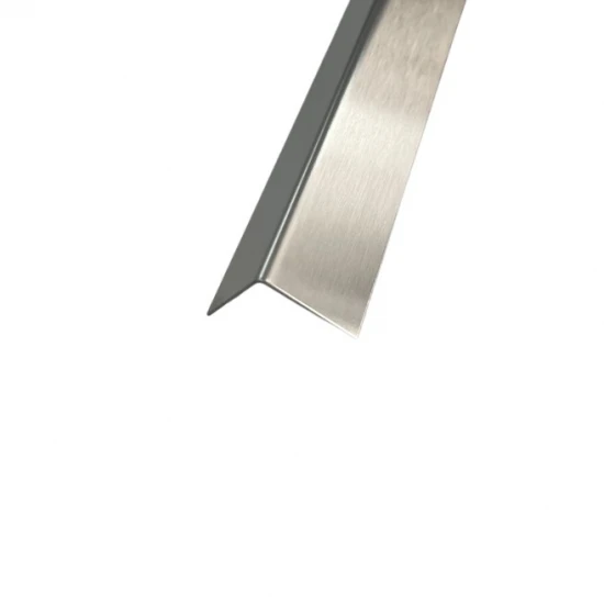 Coltar inox 15x15 mm crom brush 2700 mm - Profil tip L