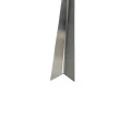 Coltar inox 15x15 mm crom brush 2700 mm - Profil tip L