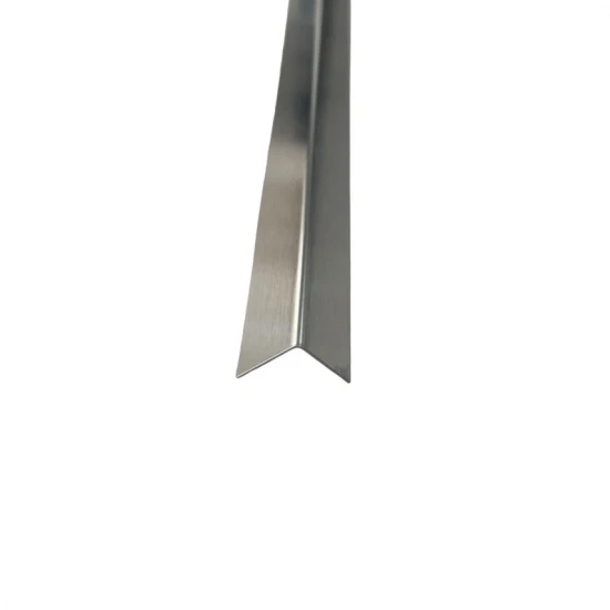 Coltar inox 15x15 mm crom brush 2700 mm - Profil tip L