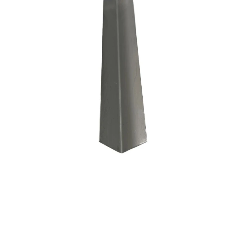 Coltar inox 15x15 mm crom brush 2700 mm - Profil tip L