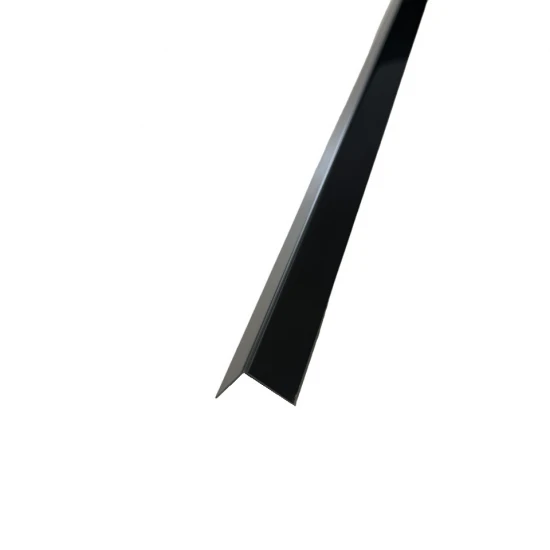 Coltar inox 15x15 mm negru lucios 2700 mm - Profil tip L