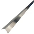 Coltar inox 20x20 mm crom brush 2700 mm - Profil tip L