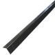 Coltar inox 15x15 mm negru brush 2700 mm - Profil tip L