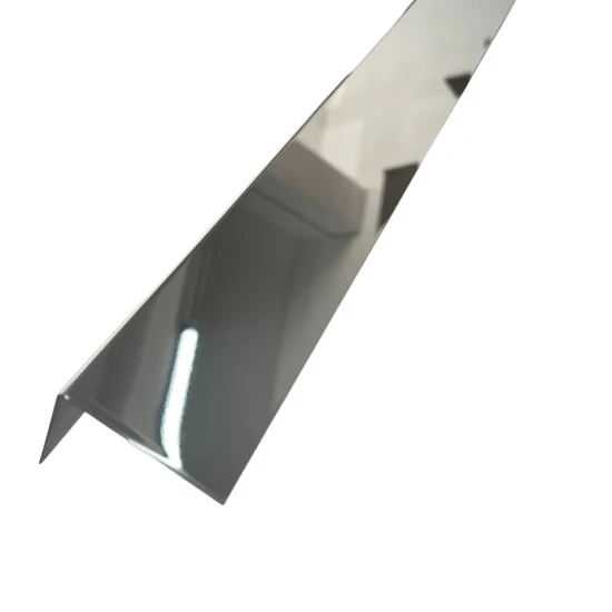Coltar inox 50x50 mm crom lucios 2700 mm - Profil tip L