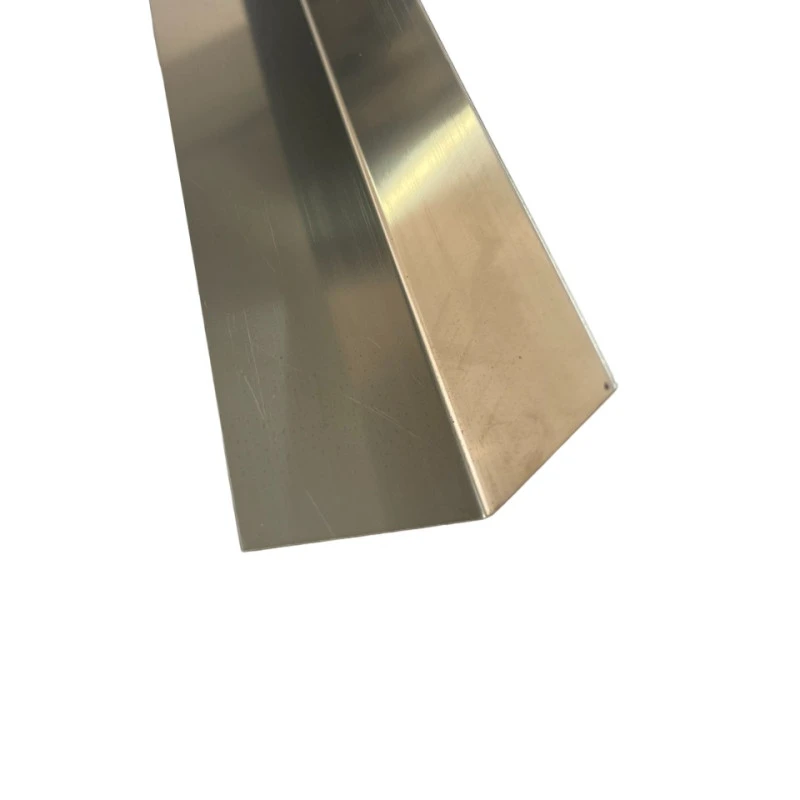 Coltar inox 50x50 mm cupru lucios 2700 mm - Profil tip L