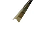 Coltar inox 15x15 mm auriu lucios 2700 mm - Profil tip L