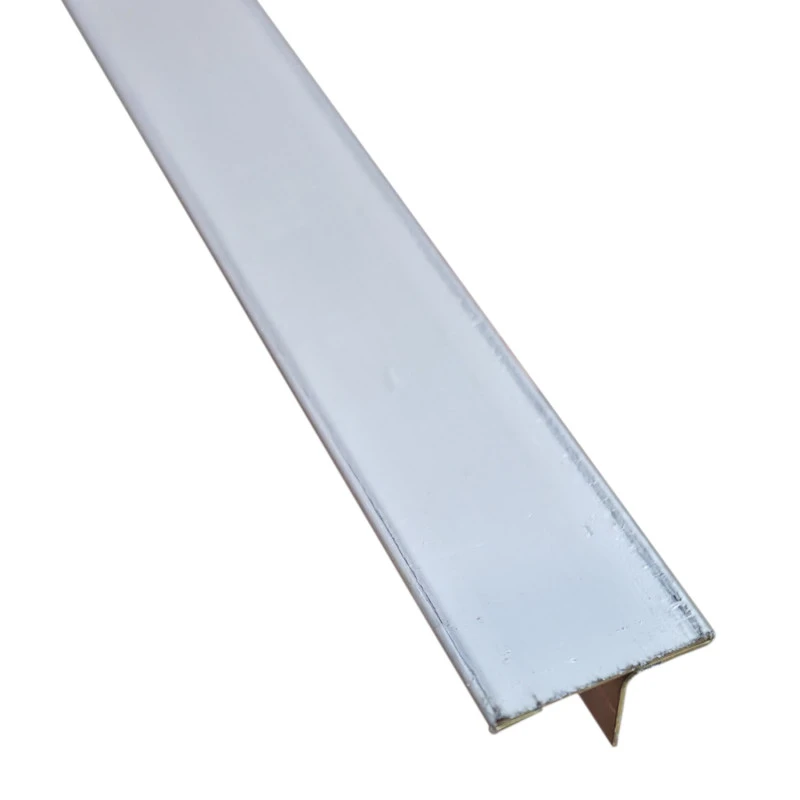 Profil trecere T inox 15x9x2700 mm cupru mat / periat - la nivel