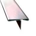 Profil trecere T inox 15x9x2700 mm crom mat / periat - la nivel