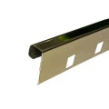 Profil inox colt exterior rotunjit 10x2700 mm gresie si faianta, auriu oglinda