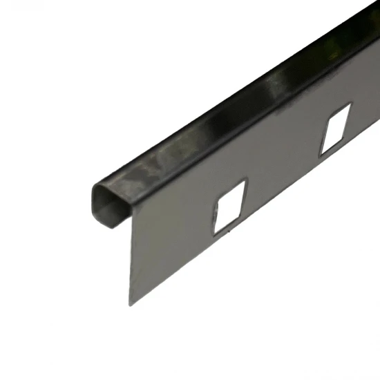 Profil inox colt exterior rotunjit 10x2700 mm gresie si faianta, crom brush