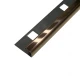 Profil inox colt exterior rotunjit 10x2700 mm gresie si faianta, cupru brush Profil inox colt exterior rotunjit 10x2700 mm gresie si faianta, cupru brush