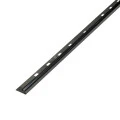 Profil inox colt exterior rotunjit 10x2700 mm gresie si faianta, negru oglinda