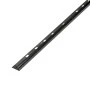 Profil inox colt exterior rotunjit 10x2700 mm gresie si faianta, negru oglinda