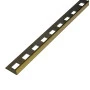Profil Terminatie Gresie si Faianta Drept 10 mm Inox Auriu Lucios