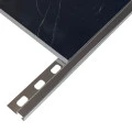 Profil gresie/faianta colt exterior patrat 12 x 12 mm crom oglinda