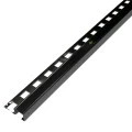 Profil de colt exterior gresie faianta 12 x 12 mm negru oglinda