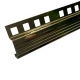 Profil inox, terminatie treapta gresie 10x30 mm, auriu oglinda, antiderapant