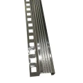 Profil inox, terminatie treapta gresie, 10x30 mm, Crom Brush, Antiderapant
