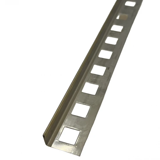 Profil terminatie gresie faianta, drept, 10 mm, inox, auriu lucios
