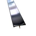 Profil trecere T inox 30x9x2700 mm negru mat / periat - la nivel