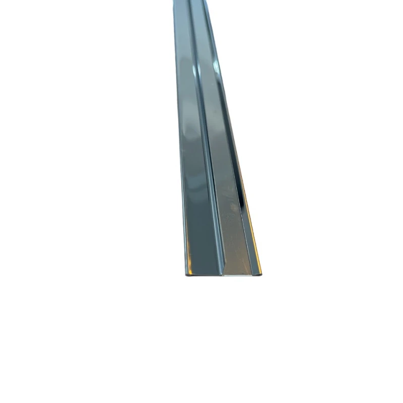 Profil trecere T inox 30x9x2700 mm crom lucios - la nivel