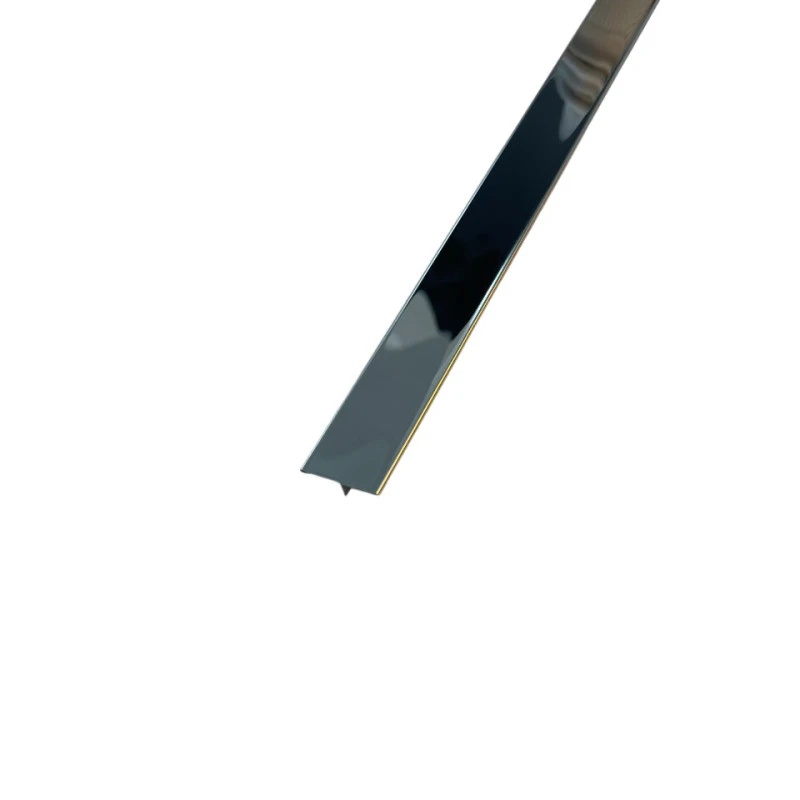 Profil trecere T inox 30x9x2700 mm crom lucios - la nivel
