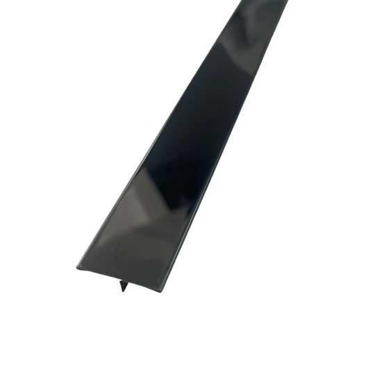 Profil trecere T inox 30x9x2700 mm negru lucios