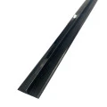 Profil trecere T inox 30x9x2700 mm negru lucios