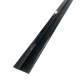 Profil trecere T inox 30x9x2700 mm negru lucios