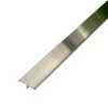 Profil trecere T inox 30x9x2700 mm crom periat - la nivel