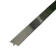 Profil trecere T inox 30x9x2700 mm negru mat / periat - la nivel