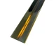 Profil trecere T inox 30x9x2700 mm auriu lucios - la nivel