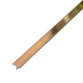 Profil trecere T inox 15x9x2700 mm cupru mat / periat - la nivel