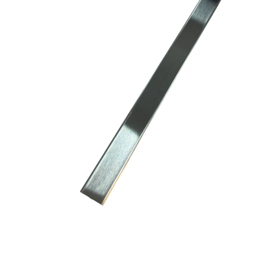 Profil trecere T inox 15x9x2700 mm crom mat / periat - la nivel