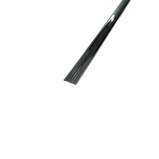 Profil trecere T inox 15x9x2700 mm crom lucios - la nivel