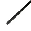 Profil trecere T inox 15x9x2700 mm negru lucios - la nivel