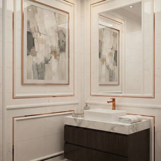 Profil U cupru lucios 15x9x2700 mm - brau inox fainata